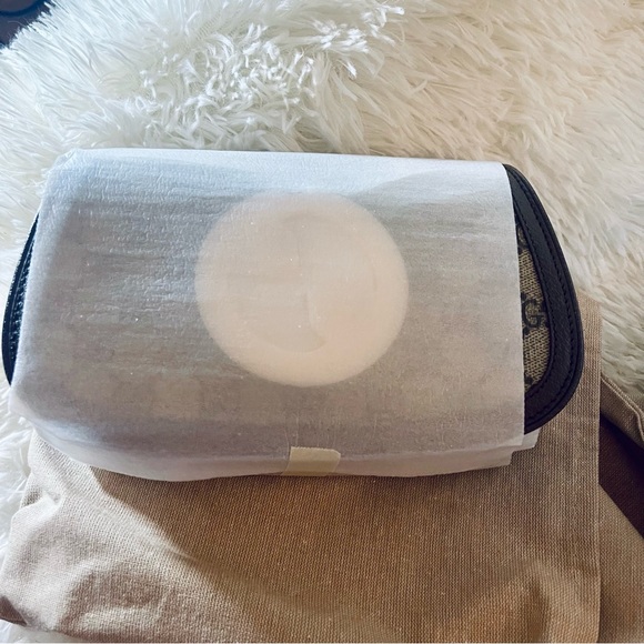 Gucci Blondie GG Supreme Canvas Leather Logo Belt | Sling Bag | NWT - Picture 13 of 16